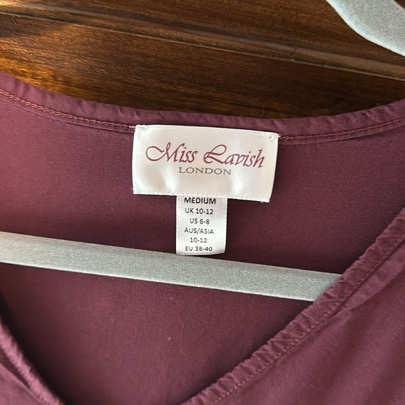 Maroon Dress - Picture 3 of 4
